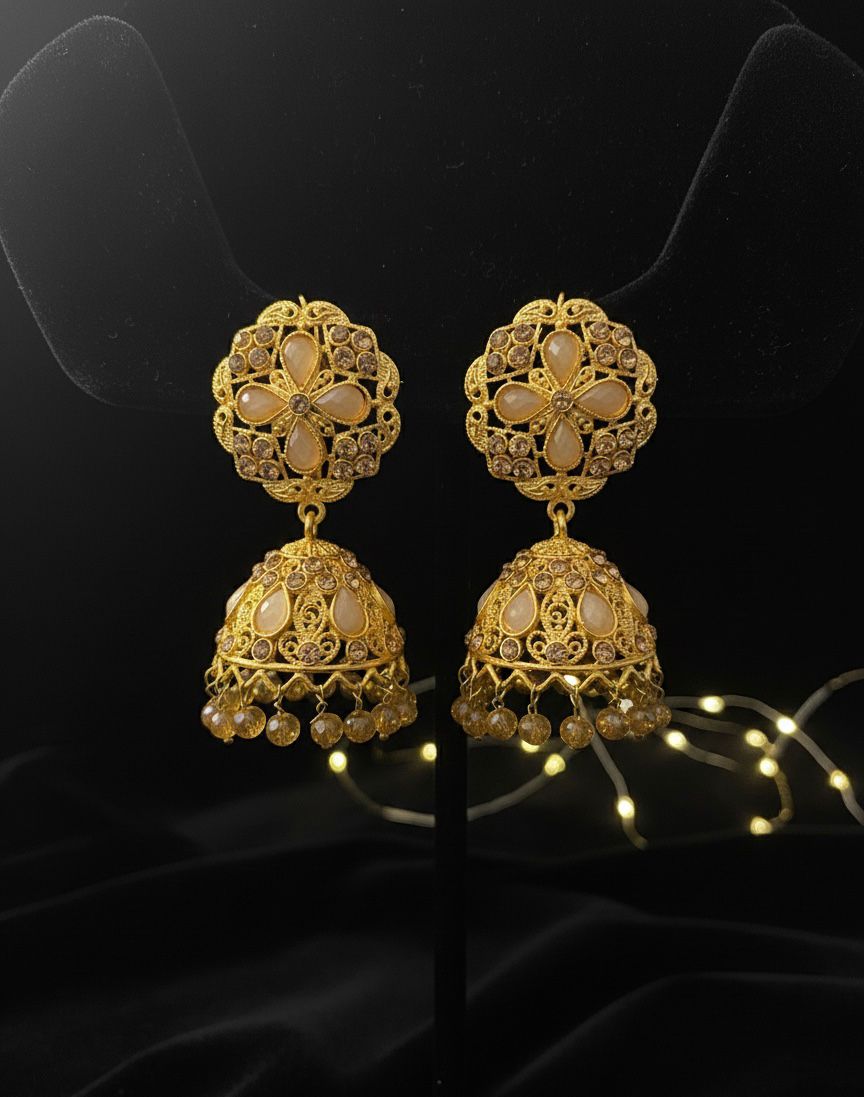 Mughal Empress Filigree Drops