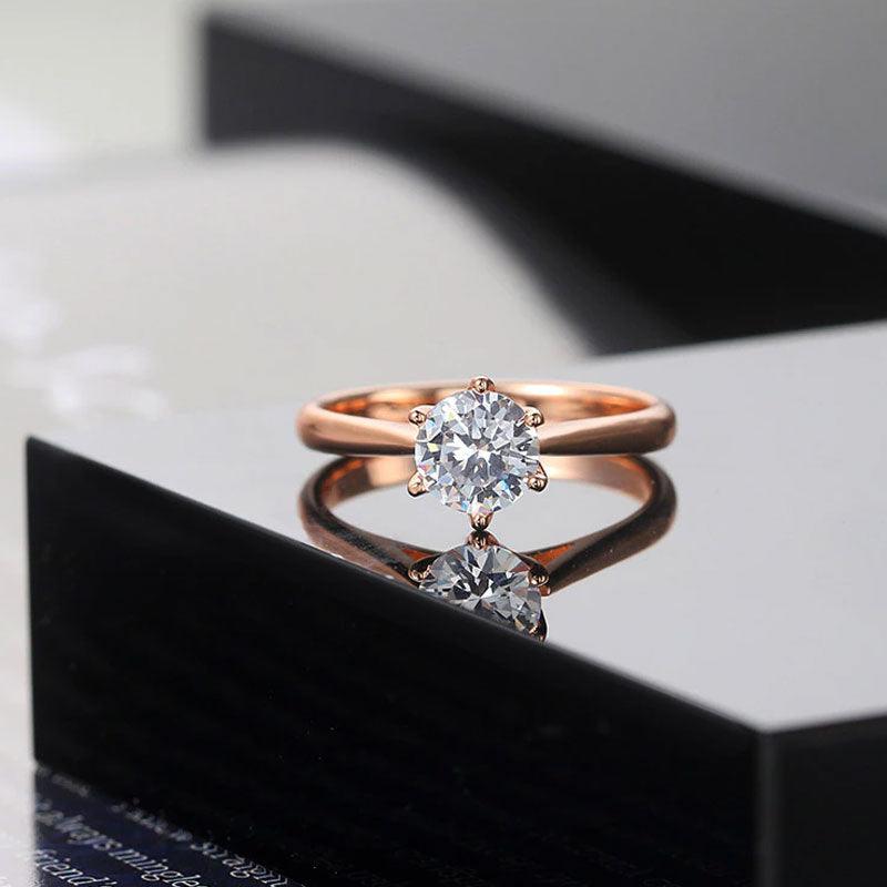 Claws Cubic - Rose Gold - SANIA STORE 