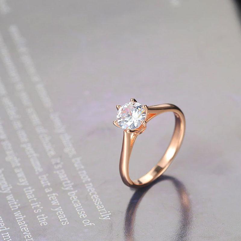 Claws Cubic - Rose Gold - SANIA STORE 