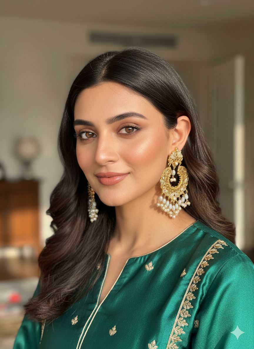 Mughal Chandelier Statement Earrings