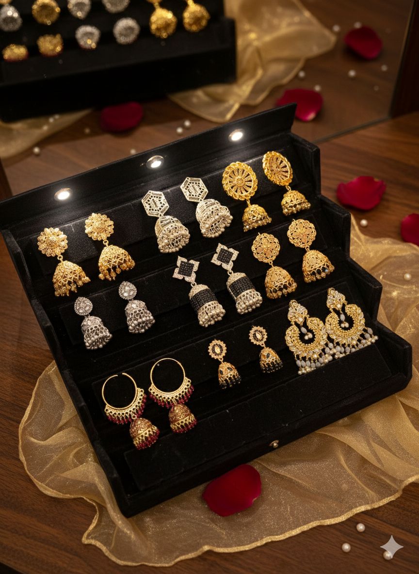 The Royal Heritage Jhumka Collection