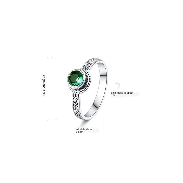 Cubic Zirconia - Green