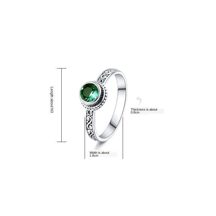Cubic Zirconia - Green